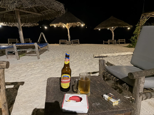 Seashore beach restaurant