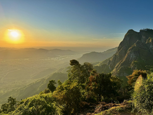 Sunset bar at Irente viewpoint