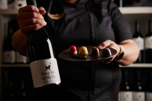 experiencia de maridaje de chocolate y vino
