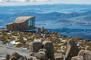 Hobart: tour met gids naar Mount Wellington en Richmond