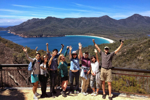 Hobart: Wineglass Bay & Freycinet National Park Active Tour