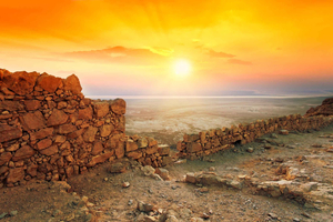 Jerusalemista: Masada Sunrise, Ein Gedi ja Kuolleenmeren päiväretki