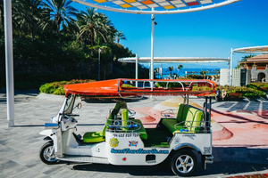Costa Adeje: Double Tuk Tuk Tour