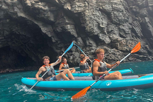 Los Cristianos: Kayak & Snorkel Tour with Dolphins & Turtles