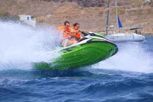 Puerto Colón: Yamaha Jet Ski Tour Along Tenerife's Coast