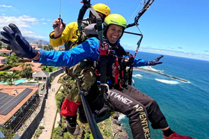 parapendio a Puerto de la Cruz + foto gratuite