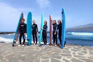 Puerto de la Cruz : cours de surf à Playa Martianez