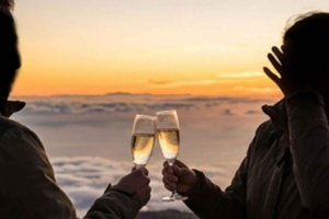 esperienza rituale al tramonto sul Teide – Sopra le nuvole