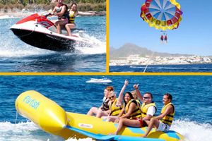 Tenerife Watersports Combo: Jet Ski, Para-Sail and Flyfish
