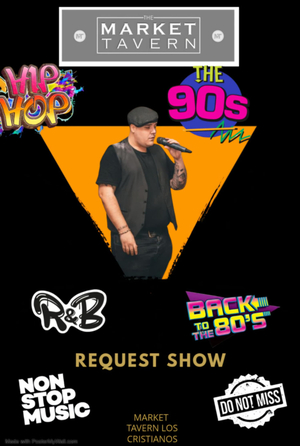 Friday Sunset Session with Terry at The Market Tavern, Los Cristianos