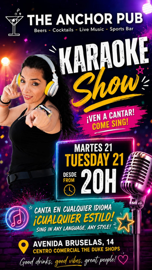 Karaoke Show at The Anchor Pub