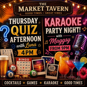 Quiz ettermiddag på The Market Tavern, Los Cristianos