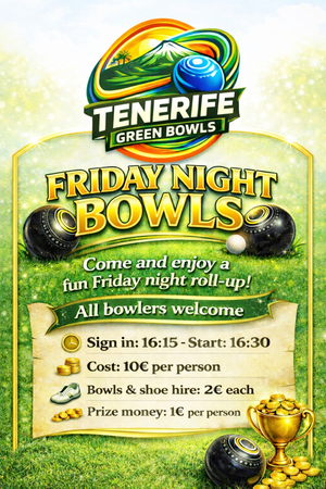 Roll Up Bowls en Tenerife Green Bowls