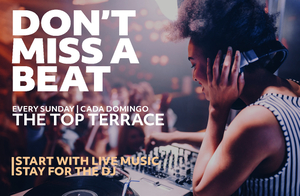 Søndag DJ-kvelder på The Top Terrace