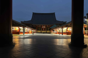 Asakusa: tour privato di jogging all'alba con prelievo in hotel