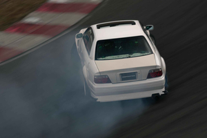 Circuit Ride in a Toyota 2JZ Chaser Drift Taxi