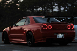 Daikoku PA:A private Daikoku tour in a customised R34!