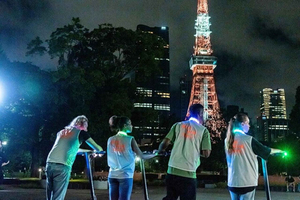 E-scooter Experience & Tokyo Tower Night Tour