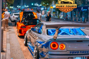EVO, WRX, Skyline – JDM Night Run to Daikoku Car Meet