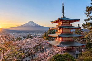 Da tour con itinerario flessibile al Monte Fuji all'alba e onsen