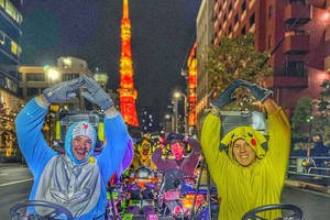 Go kart Tour from Tokyo Tower, Shibuya Crossing, Harajuku