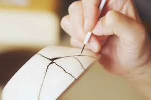 Japanese Gold Repair Kintsugi Workshop in Shinjuku