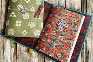 Japanese paper Notebook and Mizuhiki Belt Bookmark Workshop