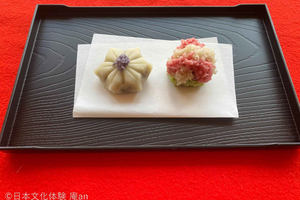 Japanese Traditional Sweets making and Tea Ceremony