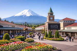 Mount Fuji private tour with Luxury Car with pickup&dropoff
