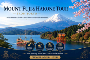 Mt Fuji & Hakone Hidden Gems Luxury Tour with Chauffeur