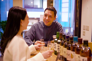 tour privato con degustazione di whisky giapponese a Shibuya