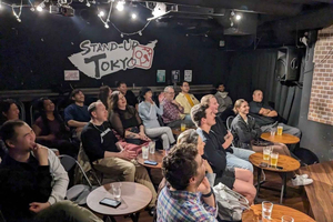 Shibuya: spettacolo di cabaret in inglese e serata tipica a Tokyo