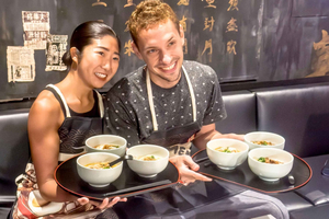 Shibuya : Ramen Dojo Tokyo| Make All 3 (Tonkotsu/Shoyu/Miso)