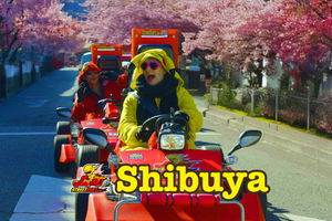 Shibuya: Tokyo Street Go-Kart Tour ved Shibuya Annex