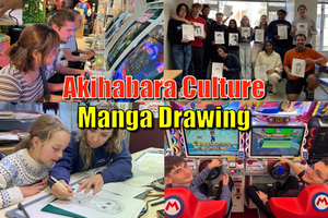 Tokyo: Akihabara Culture Walk & Manga Drawing Class (3.5h)