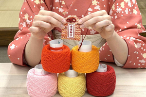 Tokyo Asakusa: Hand-Weaving Charm Making Experience Orinami