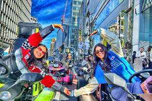 Tokyo: Guided Go Kart Tour from Harajuku to Shibuya Crossing