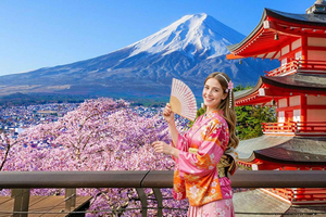 Tokyo: Mt Fuji&Chureito Pagoda&Lake Kawaguchi&Oshino Hakkai