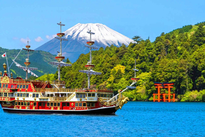 Tokyo: Mt. Fuji & Hakone, FREE Pirate Ship & Ropeway