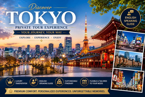 Tokyo Prestige: Luxury Chauffeur Tour with Private Guide