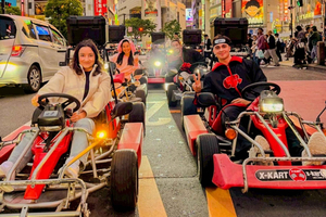 Tokyo: Shibuya and Shinjuku Streets Guided Go-Karting Tour