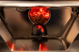 koffiebrandles met espressomaken
