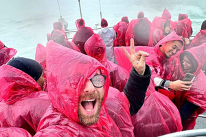 Vanaf Niagara Falls: tour in kleine groep, boot, reis, AeroCar