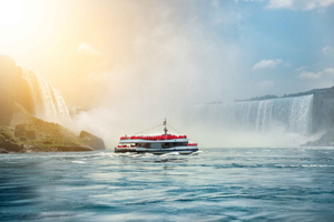 groeps- of privé-dagtour naar de Niagarawatervallen met boottocht