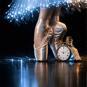 Ballett av lys: Alice i Eventyrland i et Glitrende Show