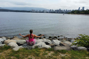 Beach Yoga Class