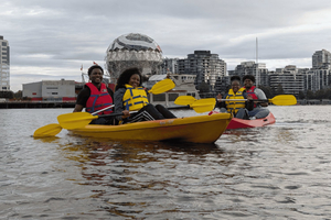 Double Kayak Rental on False Creek