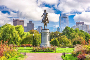 From Boston:Public Garden,Beacon Hill&More Half Day tour