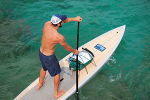 tour guidato della città in stand up paddle