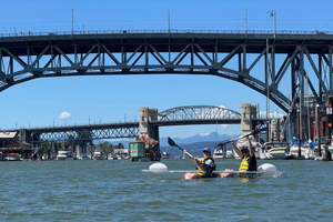 Transparent Kayak Tour in False Creek
